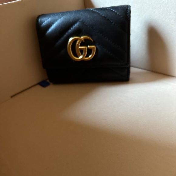 Gucci black leather wallet - Picture 4 of 8